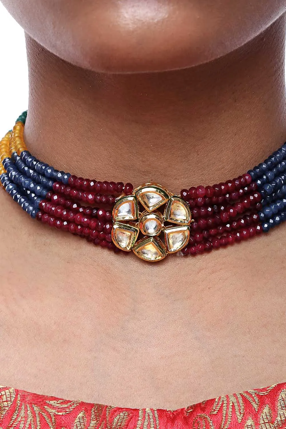 Alloy Necklace and Earring Sets in Multi