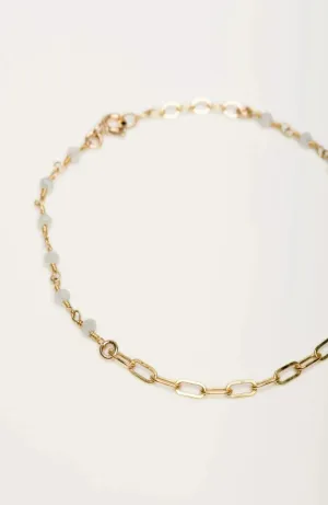 Aquamarine Duet Bracelet