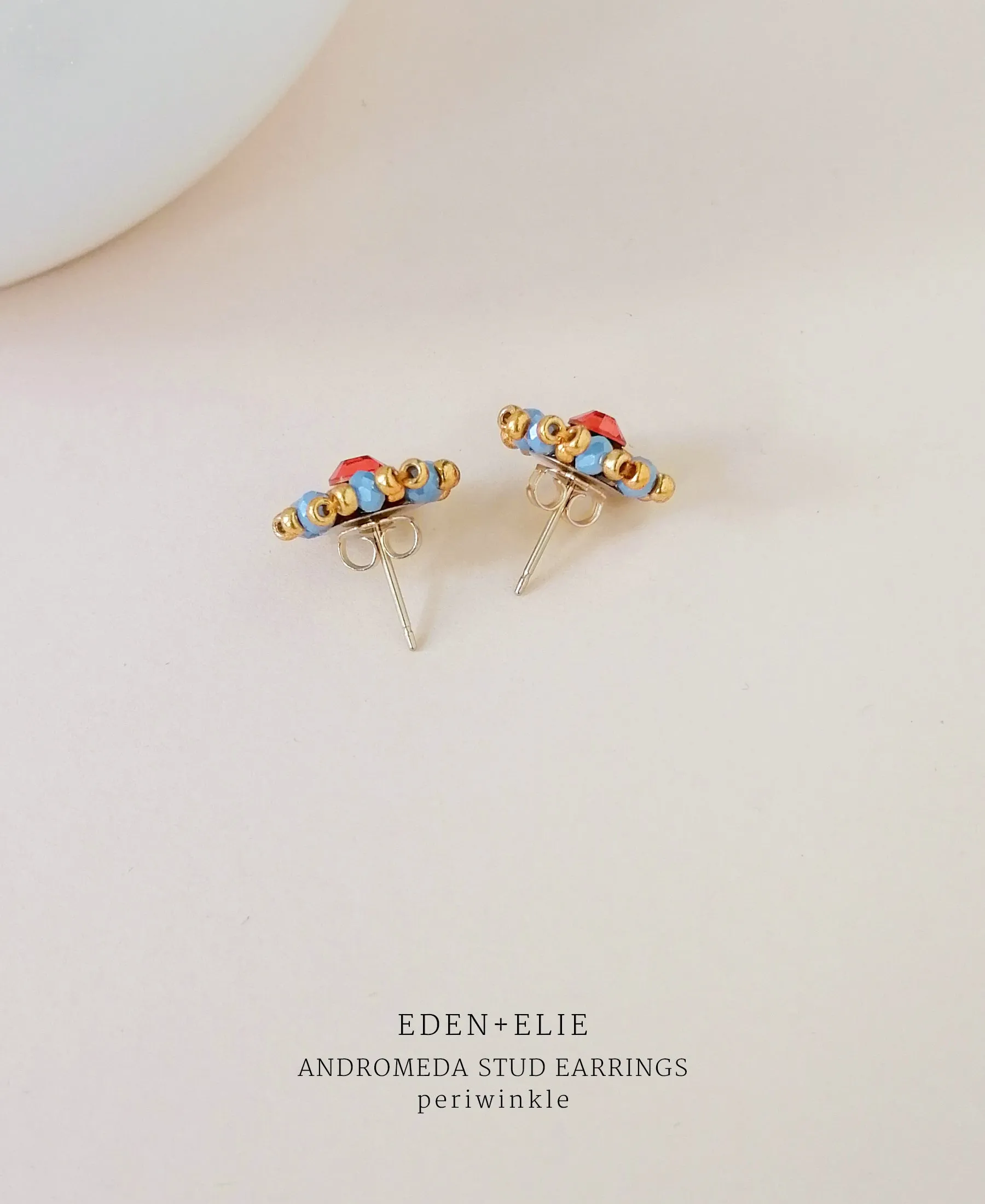 EDEN   ELIE Andromeda Stud Earrings - lily