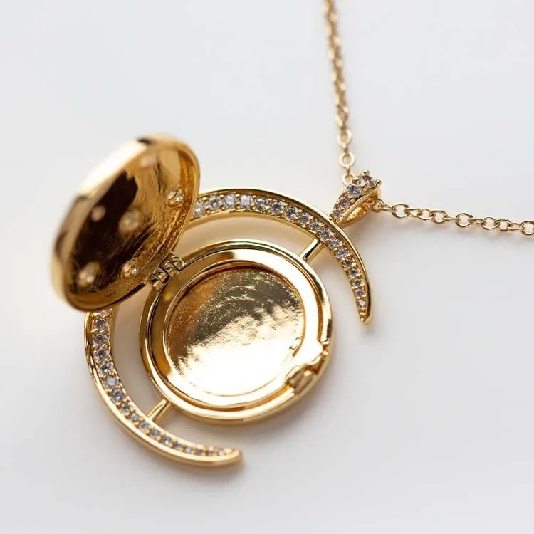 Luna Locket Necklace