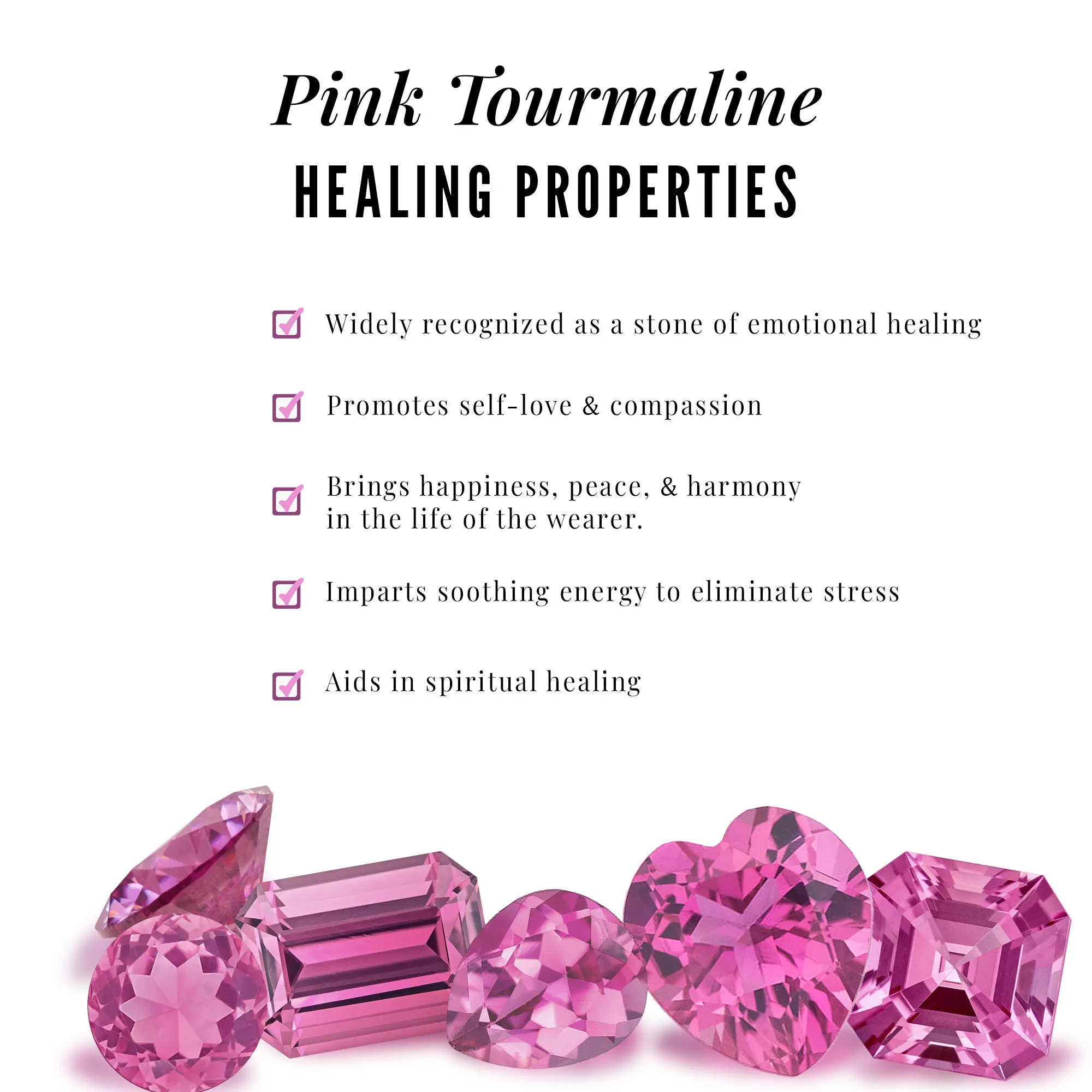 Pink Tourmaline and Moissanite Cluster Promise Ring