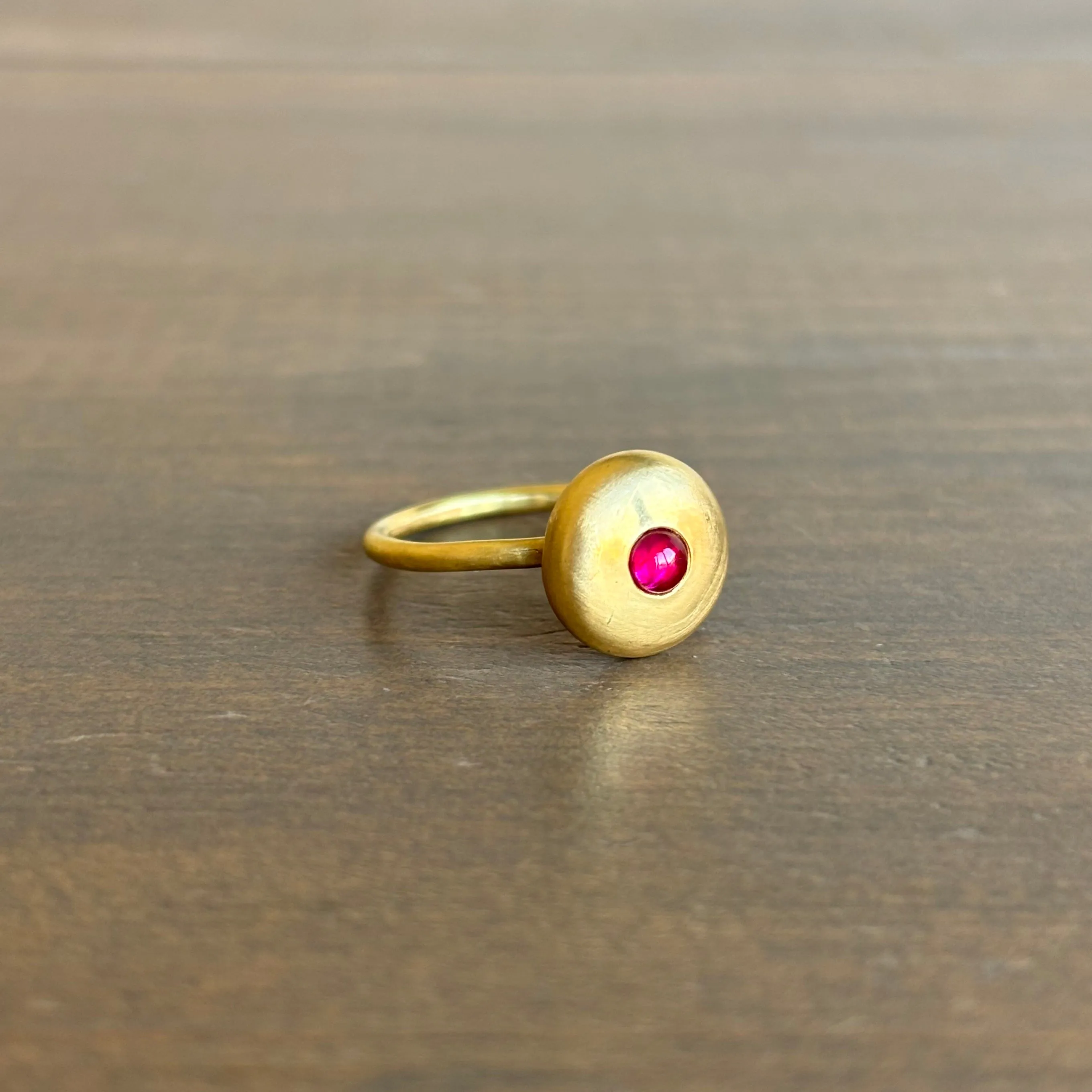 Ruby Pod Ring