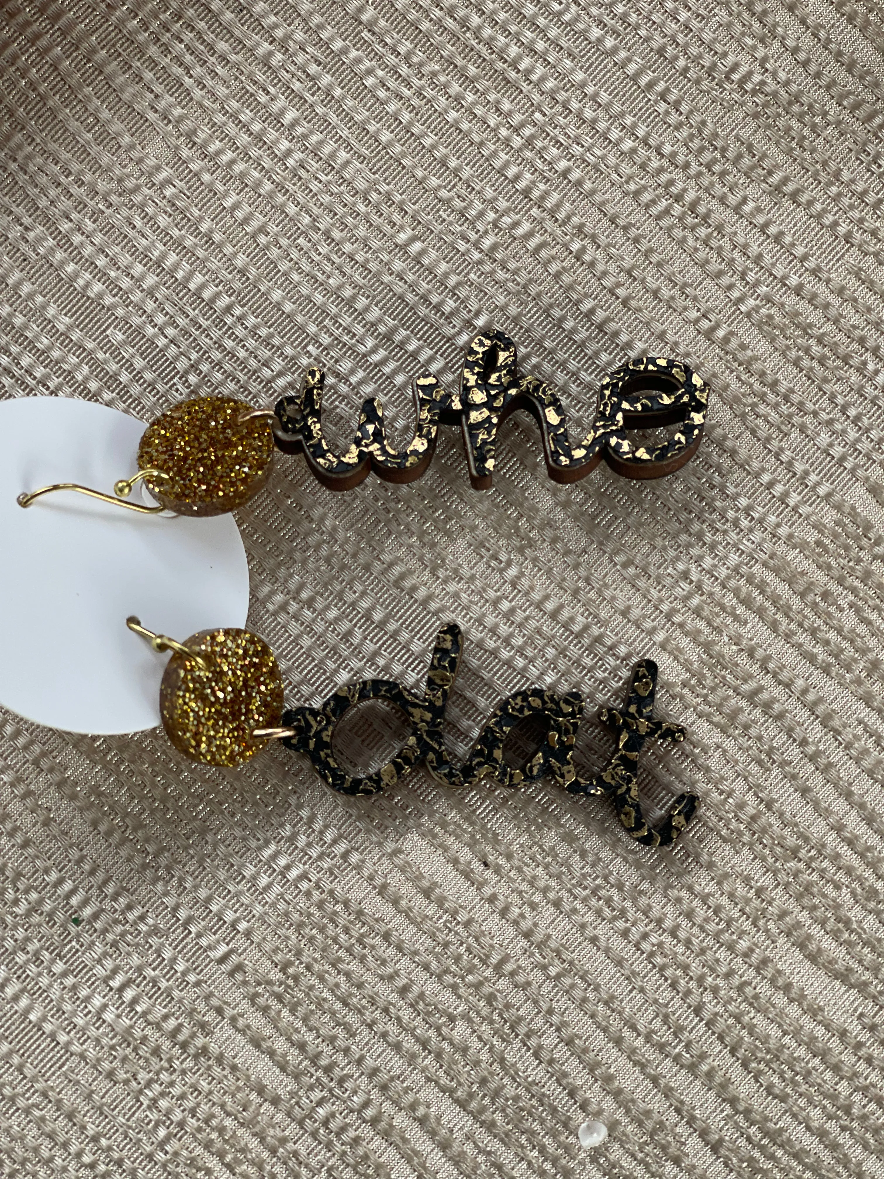 Who Dat earrings