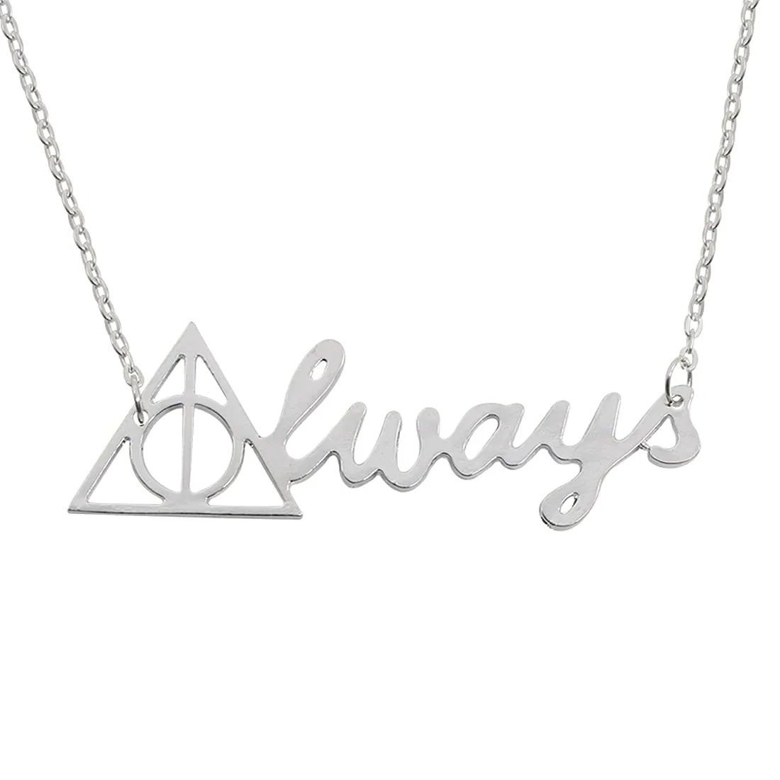 Yellow Chimes Harry Potter Accessories Pendant for Women Harry Potter Deathly Hallows Always Locket Pendant Necklace for Women and Girls.